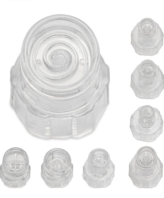 NobuGlow Aqua Dermabrasion Facial Tips 8 Pcs